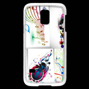 Coque Samsung Galaxy S5 Mini Abstract musique