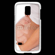Coque Samsung Galaxy S5 Mini Femme enceinte avec bébé dans le ventre