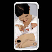 Coque Samsung Galaxy S5 Mini Maman avec ses bébés