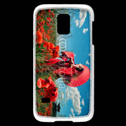 Coque Samsung Galaxy S5 Mini femme asie glamour 3