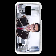 Coque Samsung Galaxy S5 Mini Homme asiatique businessman ligoté glamour