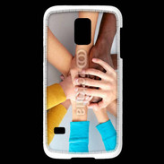 Coque Samsung Galaxy S5 Mini Solidarité metissage