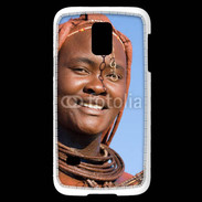 Coque Samsung Galaxy S5 Mini Femme tribu afrique