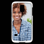 Coque Samsung Galaxy S5 Mini Femme afro glamour
