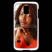 Coque Samsung Galaxy S5 Mini Femme afro glamour 2
