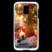 Coque Samsung Galaxy S5 Mini Table de Noël