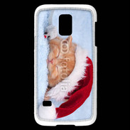Coque Samsung Galaxy S5 Mini Chaton Noël 2