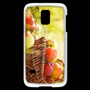 Coque Samsung Galaxy S5 Mini Panier de pommes