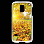 Coque Samsung Galaxy S5 Mini Paysage d'automne ensoleillé