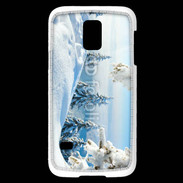 Coque Samsung Galaxy S5 Mini Paysage hiver 