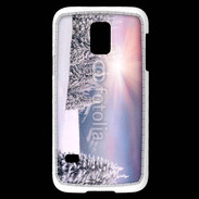 Coque Samsung Galaxy S5 Mini paysage d'hiver