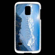 Coque Samsung Galaxy S5 Mini Montagne enneigée