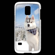 Coque Samsung Galaxy S5 Mini Husky hiver 2