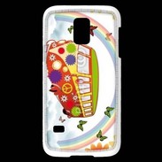 Coque Samsung Galaxy S5 Mini Flower power