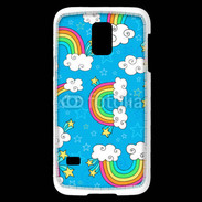 Coque Samsung Galaxy S5 Mini Ciel Rainbow