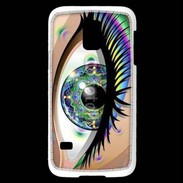 Coque Samsung Galaxy S5 Mini Œil hippie