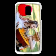 Coque Samsung Galaxy S5 Mini Jeune couple hippie