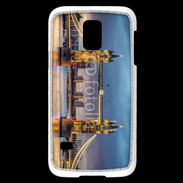 Coque Samsung Galaxy S5 Mini Tower bridge sunset