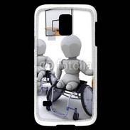 Coque Samsung Galaxy S5 Mini Handisport Basketball