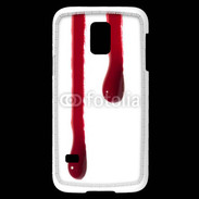 Coque Samsung Galaxy S5 Mini Gouttes de sang