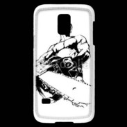 Coque Samsung Galaxy S5 Mini Bûcheron 