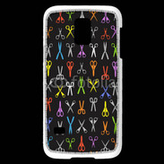 Coque Samsung Galaxy S5 Mini Fond ciseau coiffeur