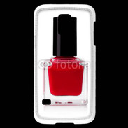 Coque Samsung Galaxy S5 Mini Vernis rouge esthéticienne