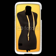 Coque Samsung Galaxy S5 Mini Buste et mètre de couture