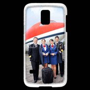 Coque Samsung Galaxy S5 Mini Commandant de bord et hôtesse de l'air 3