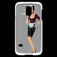 Coque Samsung Galaxy S5 Mini Serveuse