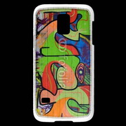 Coque Samsung Galaxy S5 Mini graffiti fuck 