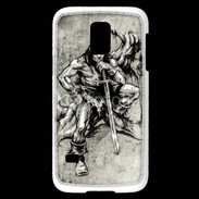 Coque Samsung Galaxy S5 Mini Guerrier en dessin 25
