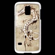 Coque Samsung Galaxy S5 Mini Dragon en dessin 30