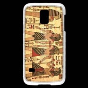 Coque Samsung Galaxy S5 Mini Peinture Papyrus Egypte