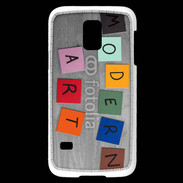 Coque Samsung Galaxy S5 Mini Modern art