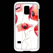 Coque Samsung Galaxy S5 Mini Peinture de Coquelicots
