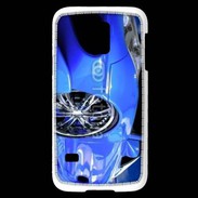 Coque Samsung Galaxy S5 Mini Speedster tuning bleu