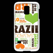 Coque Samsung Galaxy S5 Mini I love Brésil