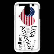 Coque Samsung Galaxy S5 Mini I love USA 6