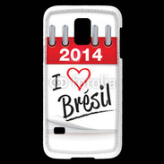 Coque Samsung Galaxy S5 Mini I love Bresil 2014