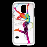 Coque Samsung Galaxy S5 Mini Danseuse en couleur