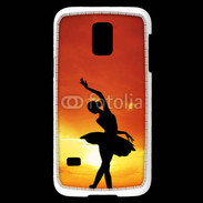 Coque Samsung Galaxy S5 Mini Danseuse couché de soleil