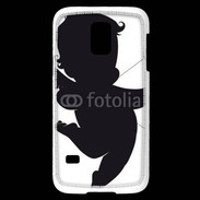 Coque Samsung Galaxy S5 Mini Silhouette Cupidon