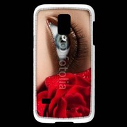 Coque Samsung Galaxy S5 Mini Fleurs glamour 5