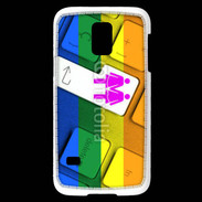 Coque Samsung Galaxy S5 Mini Lesbian keyboard