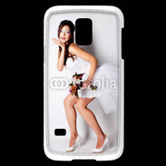 Coque Samsung Galaxy S5 Mini Mariée glamour 