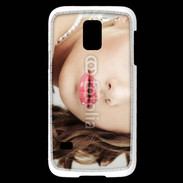 Coque Samsung Galaxy S5 Mini femme glamour pensante