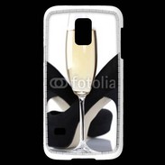 Coque Samsung Galaxy S5 Mini coupe de champagne talons aiguilles 