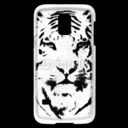 Coque Samsung Galaxy S5 Mini Tatouage Tigre