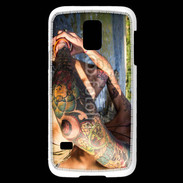 Coque Samsung Galaxy S5 Mini Tatouage homme sexy